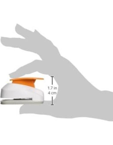 Perforadora de Palanca Fiskars Burst 1.40 cm para Manualidades