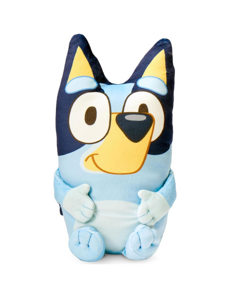 Conjunto Manta y Almohada Abrazo Bluey 127x152 cm Suave Conjunto Manta y Almohada Abrazo Bluey 127x152 cm Suave