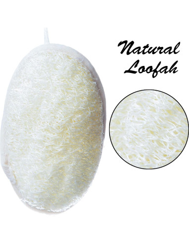 Paquete de 6 Almohadillas de Lufa Leporem 15 cm Exfoliantes