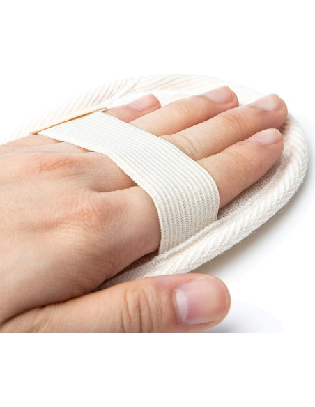 Paquete de 6 Almohadillas de Lufa Leporem 15 cm Exfoliantes Paquete de 6 Almohadillas de Lufa Leporem 15 cm Exfoliantes