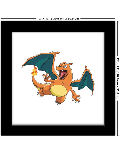 Arte de Pared Pokemon Charizard Trends International 30.48 cm