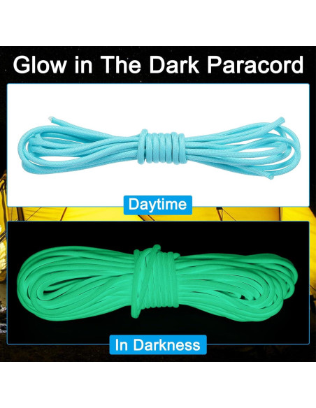 Cuerda Paracord Brillante PATIKIL 3m 4mm Azul Claro Cuerda Paracord Brillante PATIKIL 3m 4mm Azul Claro