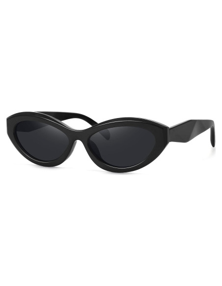 Gafas de sol ovaladas estilo ojo de gato Y2K para mujer Gafas de sol ovaladas estilo ojo de gato Y2K para mujer