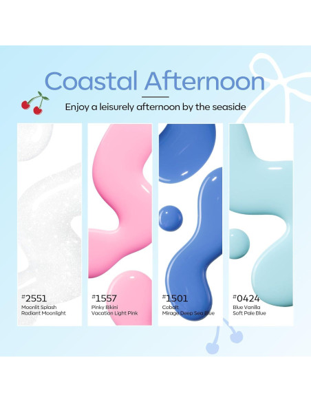 Kit de Esmalte en Gel Modelones Summer con Luz UV - 4 Colores Kit de Esmalte en Gel Modelones Summer con Luz UV - 4 Colores