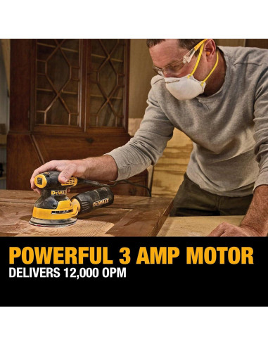 Lijadora Orbital DEWALT DWE6421 12,000 OPM 5"