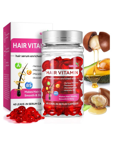 Cápsulas de Suero Vitamínico para el Cabello bnHUlMXw - 40PC