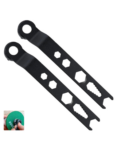 Juego de 2 Llaves de Grinder de Ángulo TorSor 15.5cm 6 en 1