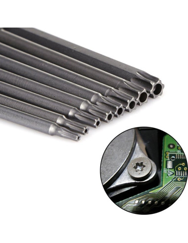 Juego de Puntas Torx Yakamoz 8pcs 100mm Hexagonal