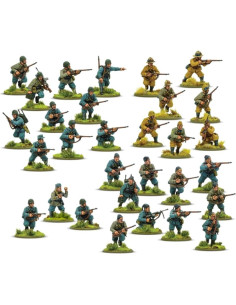 Miniaturas de Infantería Italiana 1:56 Warlord Games - 30 Figuras Pintables 2