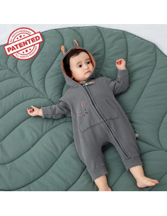 Alfombra de Algodón Letalong Hoja Verde 143x107 cm Lavable 2