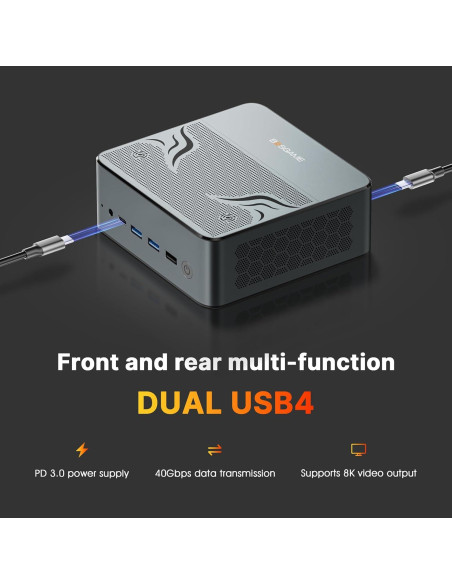 Mini PC Gaming BOSGAME M2 Ryzen 9 32GB 1TB SSD Doble Canal Mini PC Gaming BOSGAME M2 Ryzen 9 32GB 1TB SSD Doble Canal