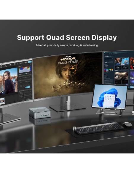 Mini PC Gaming BOSGAME M2 Ryzen 9 32GB 1TB SSD Doble Canal Mini PC Gaming BOSGAME M2 Ryzen 9 32GB 1TB SSD Doble Canal