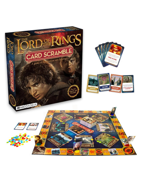 Juego de Mesa Card Scramble AQUARIUS - El Señor de los Anillos Juego de Mesa Card Scramble AQUARIUS - El Señor de los Anillos