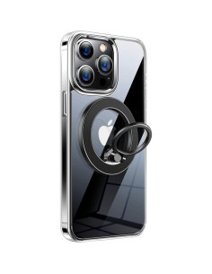 Soporte de Anillo Magnético AREDAN para iPhone MagSafe Negro 2