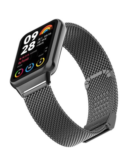 Correa de Metal para Xiaomi Mi Band 8 Pro - Ajustable 18mm Correa de Metal para Xiaomi Mi Band 8 Pro - Ajustable 18mm