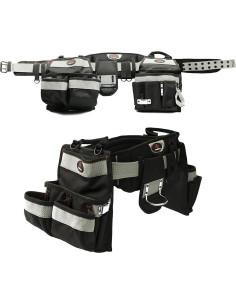 Combo Cinturón y Bolsa Electricista TradeGear - 27 Bolsillos 2