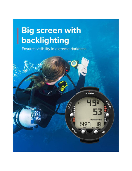 Computadora de Buceo Suunto Zoop Novo 100m Pantalla Retroiluminada Computadora de Buceo Suunto Zoop Novo 100m Pantalla Retroiluminada