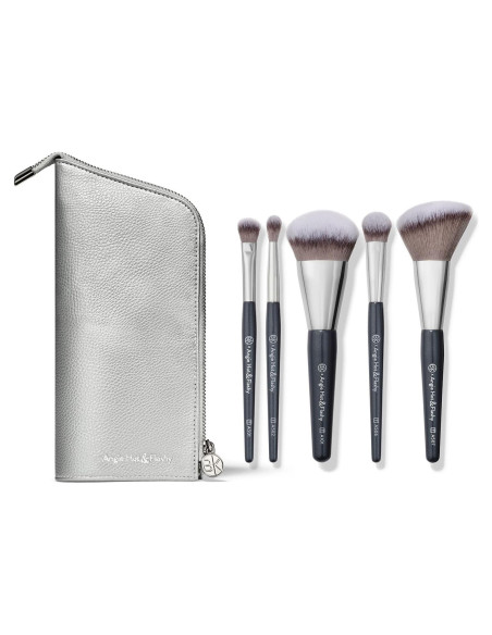 Juego de Brochas de Viaje BK Beauty Angie Hot & Flashy Juego de Brochas de Viaje BK Beauty Angie Hot & Flashy
