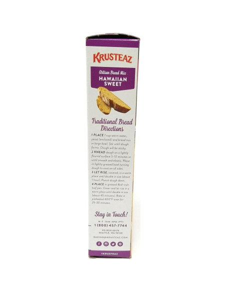 Mezcla de Pan Dulce Hawaiano Krusteaz 907g 2 Paquetes Mezcla de Pan Dulce Hawaiano Krusteaz 907g 2 Paquetes
