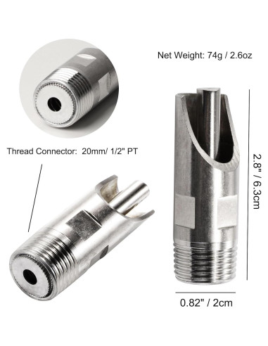 Bebedero Automático para Cerdos uxcell 1/2 PT Metal