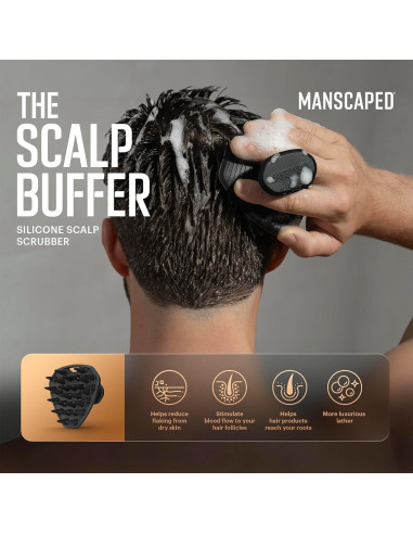 Exfoliador de Cuero Cabelludo MANSCAPED Scrubber Silicona