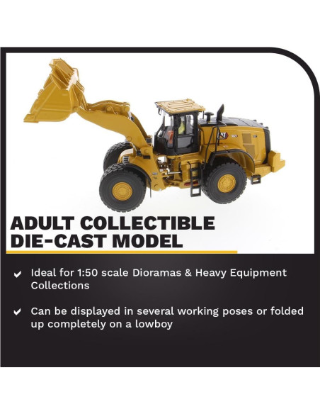 Cargadora de Ruedas Caterpillar 982 XE Diecast Masters 1:50 Cargadora de Ruedas Caterpillar 982 XE Diecast Masters 1:50