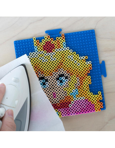 Kit Perler Super Mario Deluxe 4385 piezas y 8 patrones