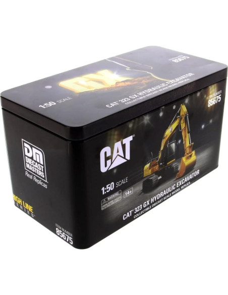 Excavadora Hidráulica Caterpillar 323 GX Diecast Masters 1:50 Excavadora Hidráulica Caterpillar 323 GX Diecast Masters 1:50