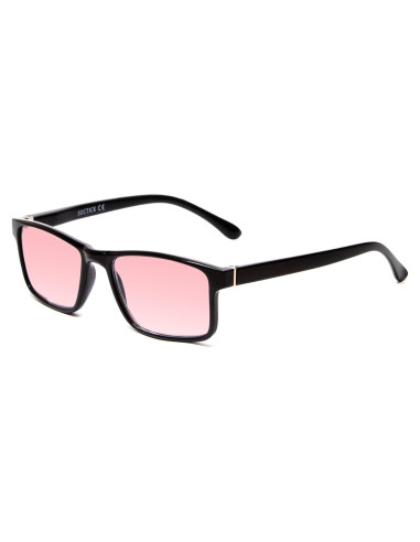 Gafas de lectura FL-41 Calabria Pink para fotofobia 1.25x