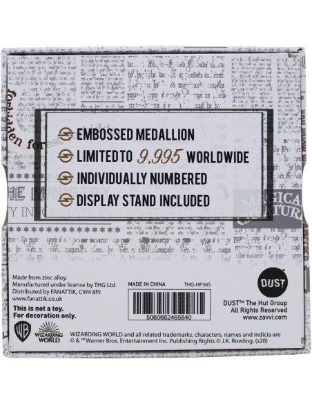 Medallón Coleccionable Harry Potter Autobús Noctámbulo Ed. Limitada Medallón Coleccionable Harry Potter Autobús Noctámbulo Ed. Limitada