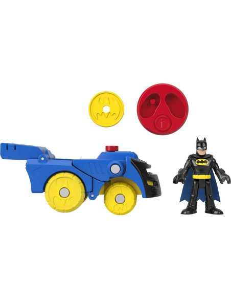 Fisher-Price Batmobile Transformable y Figura Batman 3+ Fisher-Price Batmobile Transformable y Figura Batman 3+
