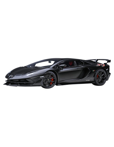 Lambo SVJ Nero Nemesis Matt Black 1/18 Autoart Modelo