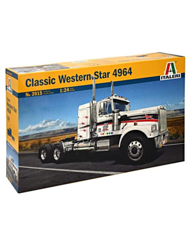 Kit de Modelo Plástico Italeri Western Star 1/24 Detallado