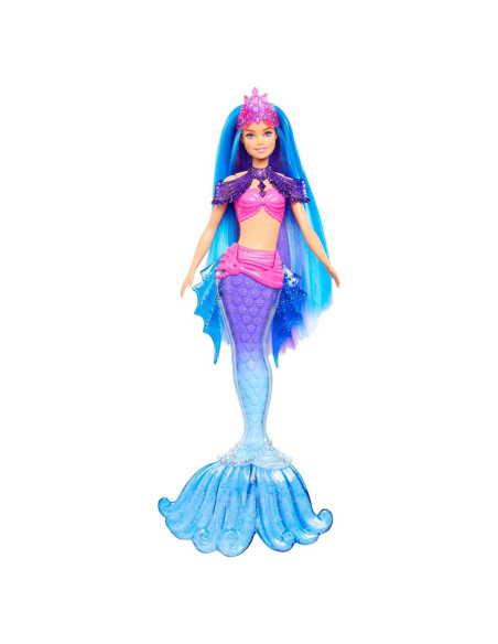 Muñeca Barbie Sirena Poder Malibu con Mascota y Accesorios Muñeca Barbie Sirena Poder Malibu con Mascota y Accesorios