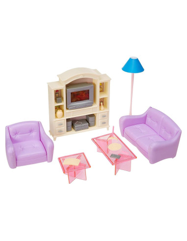 Muebles para Casa de Muñecas Huaheng 24012 Sala de Estar