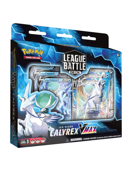 Baraja Pokémon Calyrex VMAX Jinete de Hielo 60 cartas Baraja Pokémon Calyrex VMAX Jinete de Hielo 60 cartas