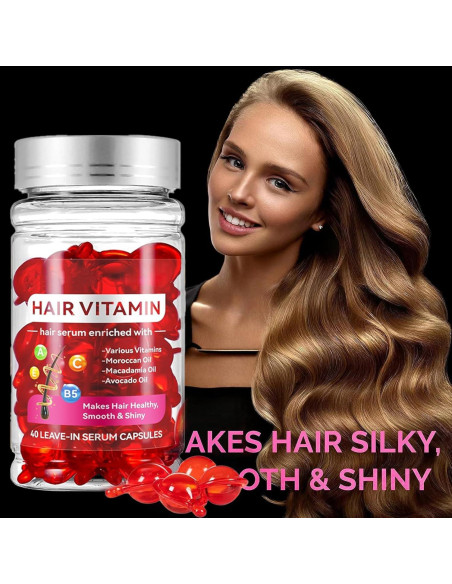 Cápsulas de Suero Vitamínico SEWOG para el Cabello 40 Unidades Cápsulas de Suero Vitamínico SEWOG para el Cabello 40 Unidades