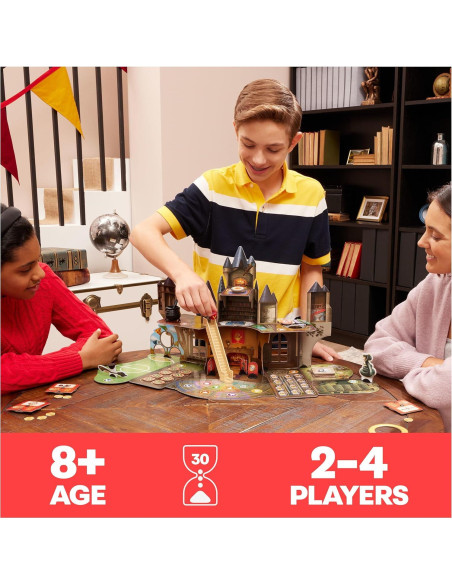 Juego de Mesa 3D Caos Mágico en Hogwarts - Spin Master Juego de Mesa 3D Caos Mágico en Hogwarts - Spin Master