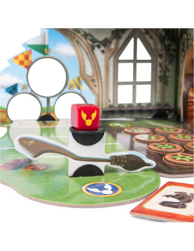 Juego de Mesa 3D Caos Mágico en Hogwarts - Spin Master