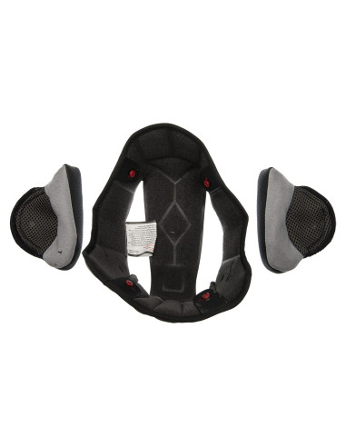 Kit Almohadillas Reemplazo BELL Rouge Casco Motocicleta Negro