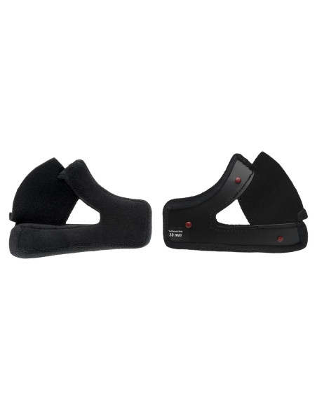 Almohadillas de Mejilla BELL Moto-3 Tela Repuesto 20mm Almohadillas de Mejilla BELL Moto-3 Tela Repuesto 20mm