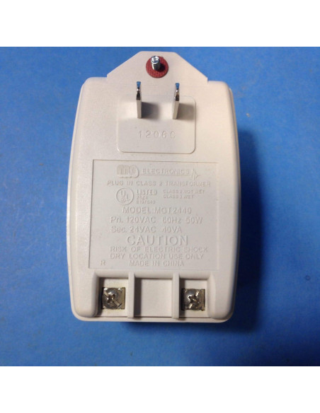 Transformador de Potencia MG Electronics 24V 40VA Transformador de Potencia MG Electronics 24V 40VA
