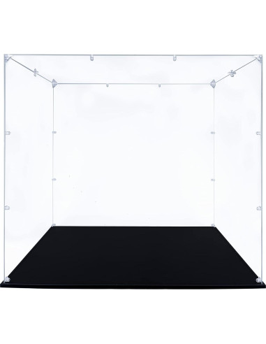 Caja de Exhibición Acrílica para Lego Castillo Harry Potter - Fondo Transparente