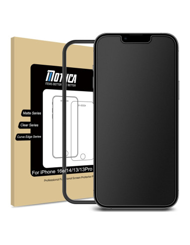Protector de Pantalla Mate Mothca para iPhone 16e/14/13 Pro 6.1"
