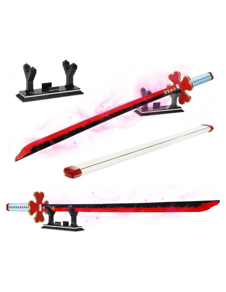 Espada Kanroji Mitsuri Toy Player 99 cm con Funda y Soporte Espada Kanroji Mitsuri Toy Player 99 cm con Funda y Soporte