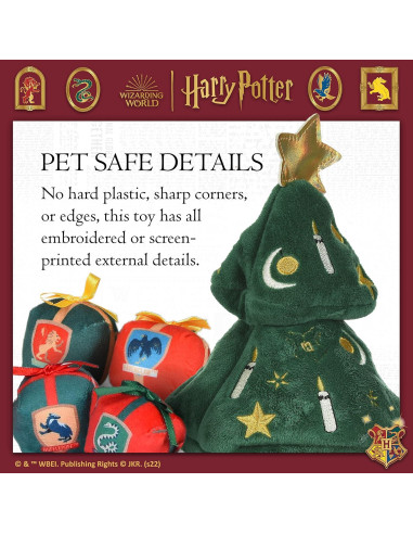 Juguete para Perro Harry Potter Burrow 35.5 cm con Squeaker