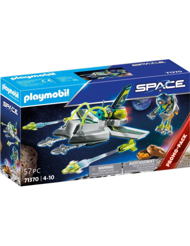 Playmobil Drone Misión Espacial 24.8x14.2 cm con Astronauta