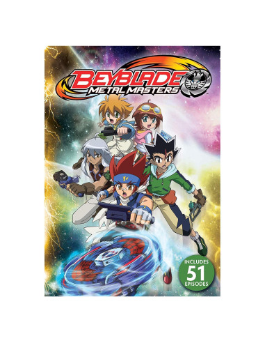 Beyblade Metal Masters DVD 5 Discos 18h42m