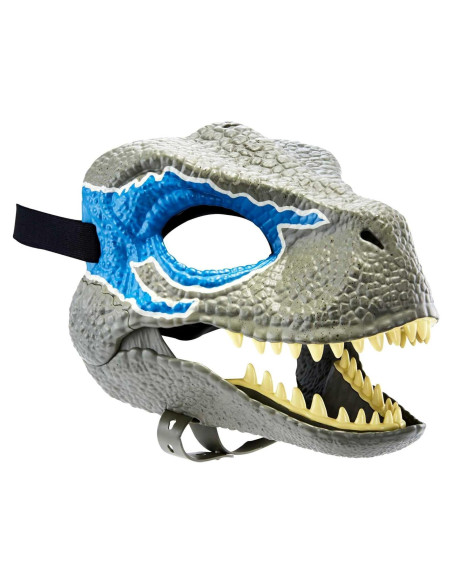 Máscara de Dinosaurio Velociraptor Blue Mattel 26.7x17.8 cm Máscara de Dinosaurio Velociraptor Blue Mattel 26.7x17.8 cm