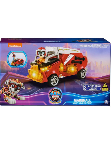 Camión de Bomberos PAW Patrol Spin Master con Marshall 3+